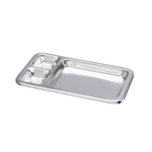 ถาดหลุมทำแผลสแตนเลส 3 ช่อง TPM-0761